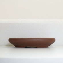 shohin oval bonsai pot 16.8 cm